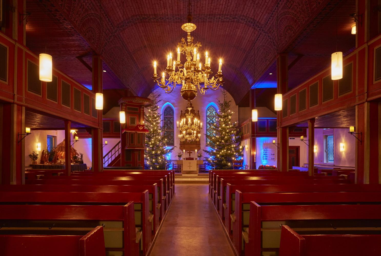 Weihnachtskonzert bei Kerzenschein