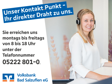 Volksbank Bad Salzuflen – Imageanzeige