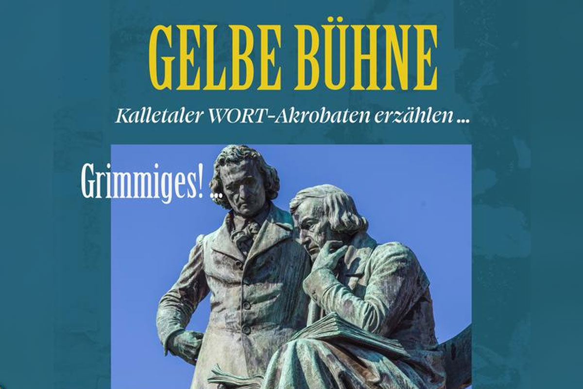 Freie Erzählkunst auf der Gelben Bühne: Grimmiges!