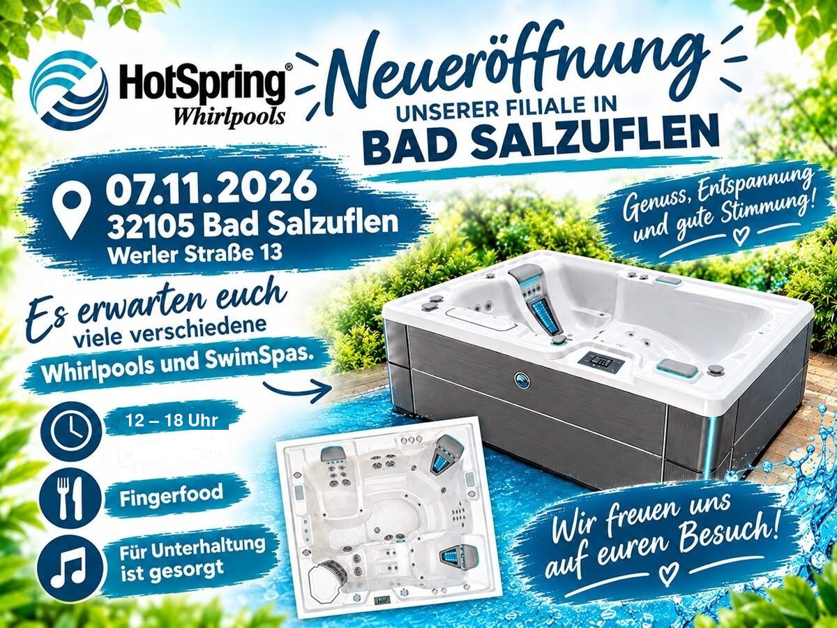 Eröffnungsfeier HotSpring Whirpools