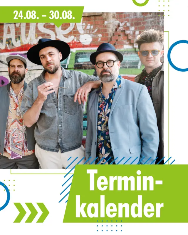 Max Mutzke und das Matti Klein Soul Trio am Samstagabend in der Konzertmuschel. 🤩⁠
⁠
Dazu: Kräuterführung an der Heerser Mühle, Kurpark-Plausch und Sommerkonzert der NWD am Sonntag.⁠
⁠
Der August nimmt sich nochmal was vor. 🙌⁠
⁠
Foto: Felix Zimmermann⁠
⁠
#badsalzuflen #veranstaltungen #maxmutzke #mattikleinsoultrio #nwd