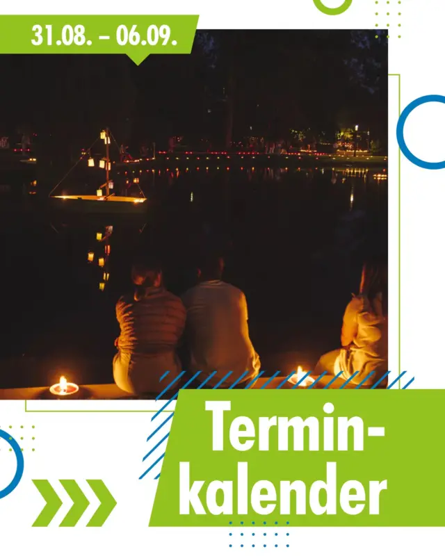 Aliens in der Heerser Mühle, 10.000 Kerzen im Kurpark und Sommer-Radl-Sause. Langweilig wird's nicht! ☝️⁠
⁠
Foto: Stadt Bad Salzuflen / Nadja Jacke⁠
⁠
#badsalzuflen #veranstaltungen #nachtder10000kerzen #flohmarkt #bismarcklauf