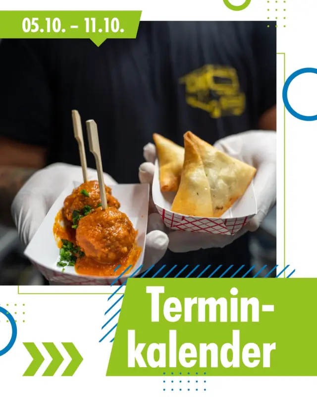 Der Oktober macht Appetit. 😍⁠
⁠
Drei Tage Streetfood auf dem Salzhof, dazu Konzerte am Bahnhof und in der Konzerthalle.⁠
⁠
Und wenn am Sonntag nichts mehr geht: Lazy Sunday Party am Bahnhof. ☺️⁠
⁠
Foto: Unsplash⁠
⁠
#badsalzuflen #veranstaltungen #streetfood #cheatday #badsalzuflenmeinestadt❤️