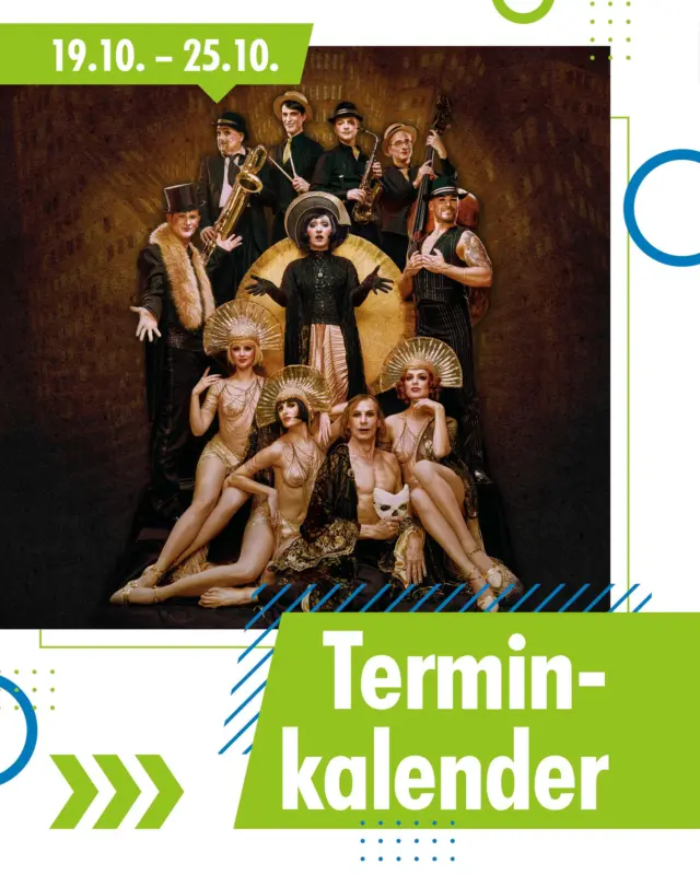 Am Wochenende werden die Uhren umgestellt. Wer also Samstag im Glashaus ist, kann eine Stunde länger tanzen! 😉⁠
⁠
Zusätzlich: Bücherplausch in der Stadtbücherei, Revue in der Konzerthalle und Maria Vollmer mit Comedy und Songs im Kurhaus.⁠
⁠
Foto: M&G SHOWCOMPANY⁠
⁠
#badsalzuflen #veranstaltungen #herford #lemgo